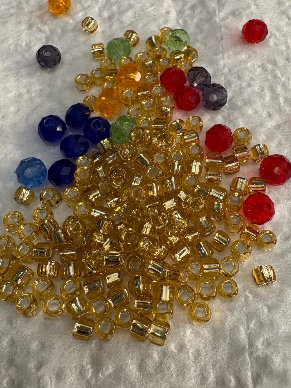Gold-Tone Multicolor Waistbeads - Picture 2 of 11